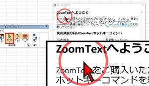 ZoomText 画像